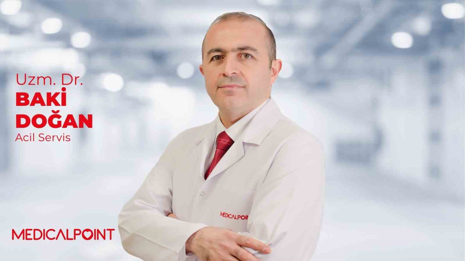 Uzm. Dr. Doğan: "Acil serviste çocuk vakalarında artış gözlemleniyor"
