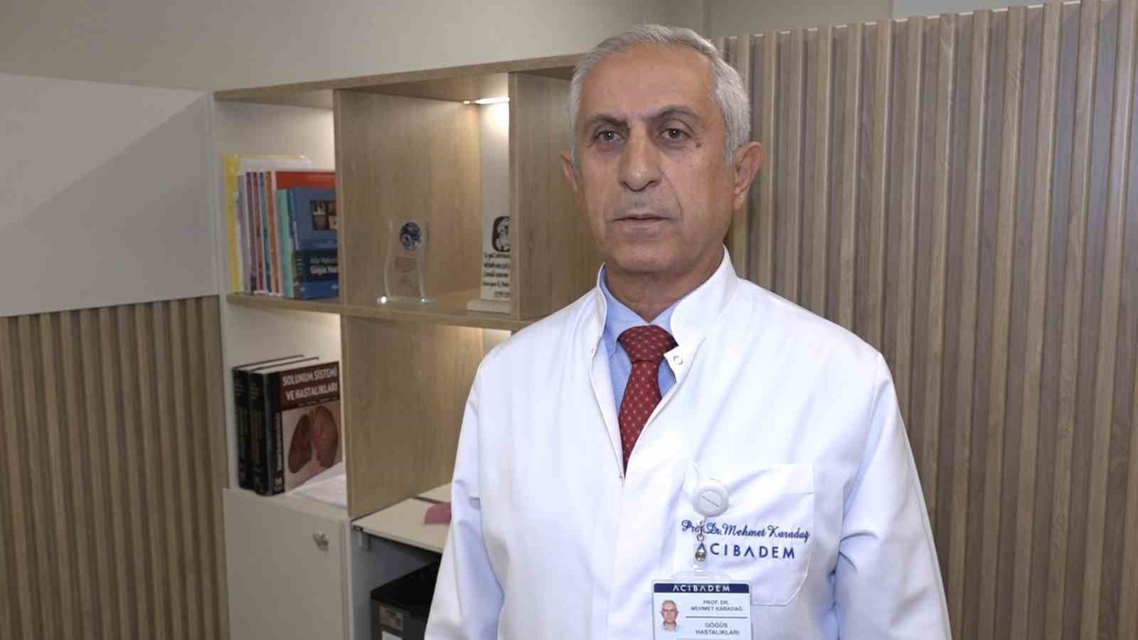 Uzmanlardan pulmoner rehabilitasyon çağrısı
Uzmanlardan pulmoner rehabilitasyon çağrısı