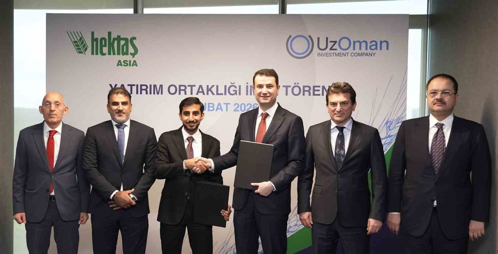 UzOman, Hektaş Özbekistan’a ortak oluyor
