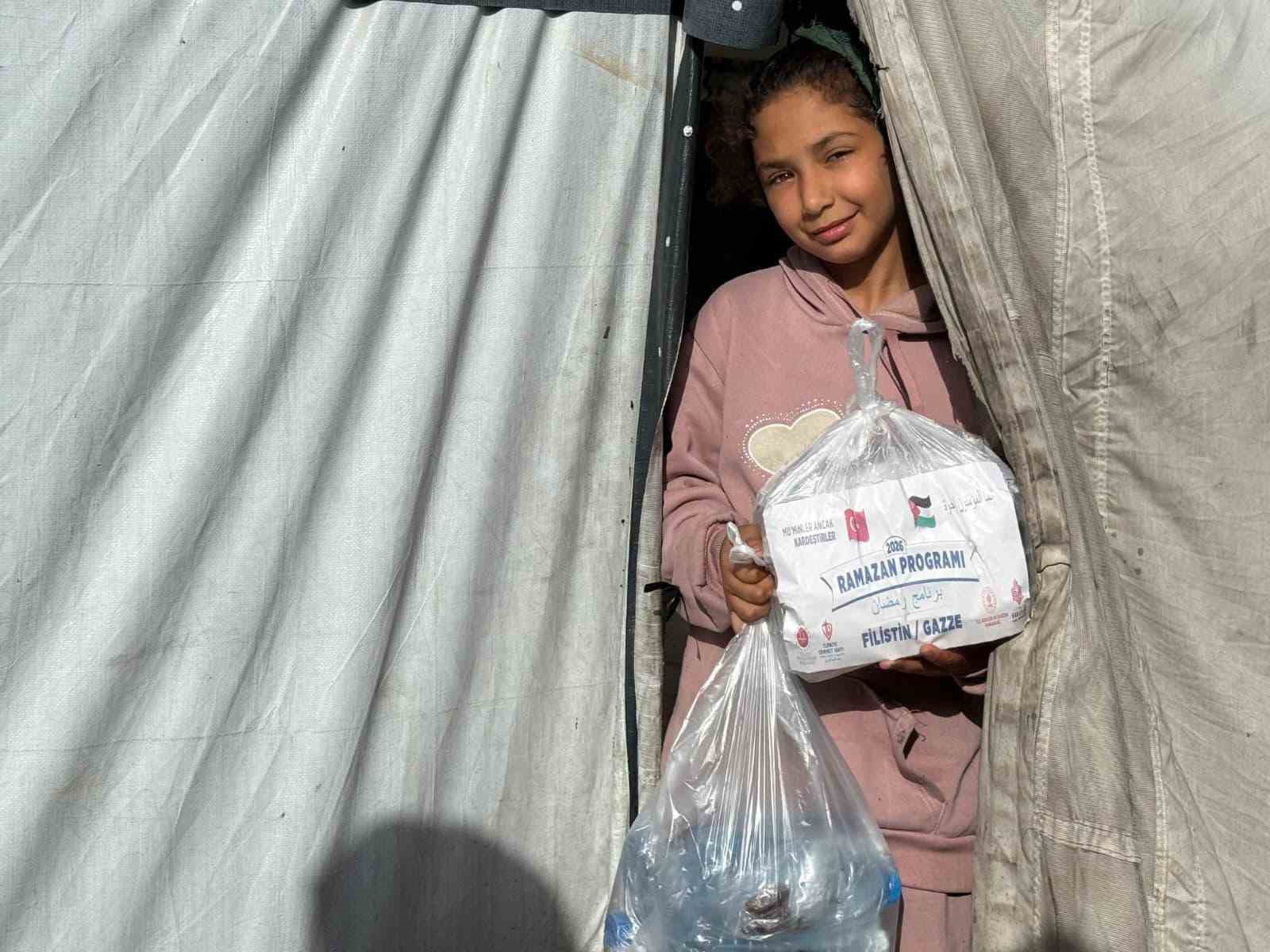 Vakıflar Genel Müdürlüğü Gazze’de: Günlük 20 bin kişilik iftar desteği

