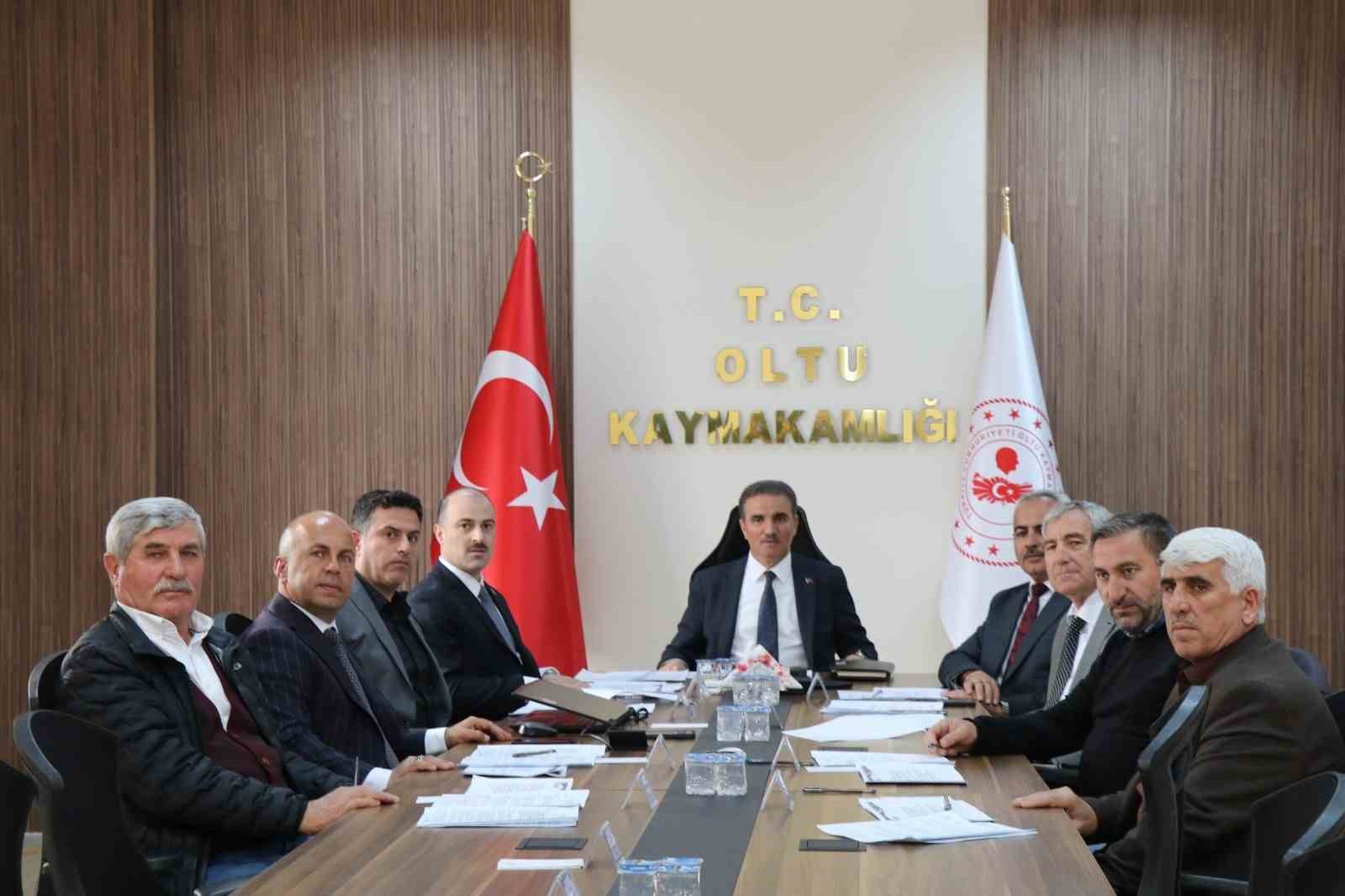 Vali Aydın Baruş’tan Oltu çıkarması
