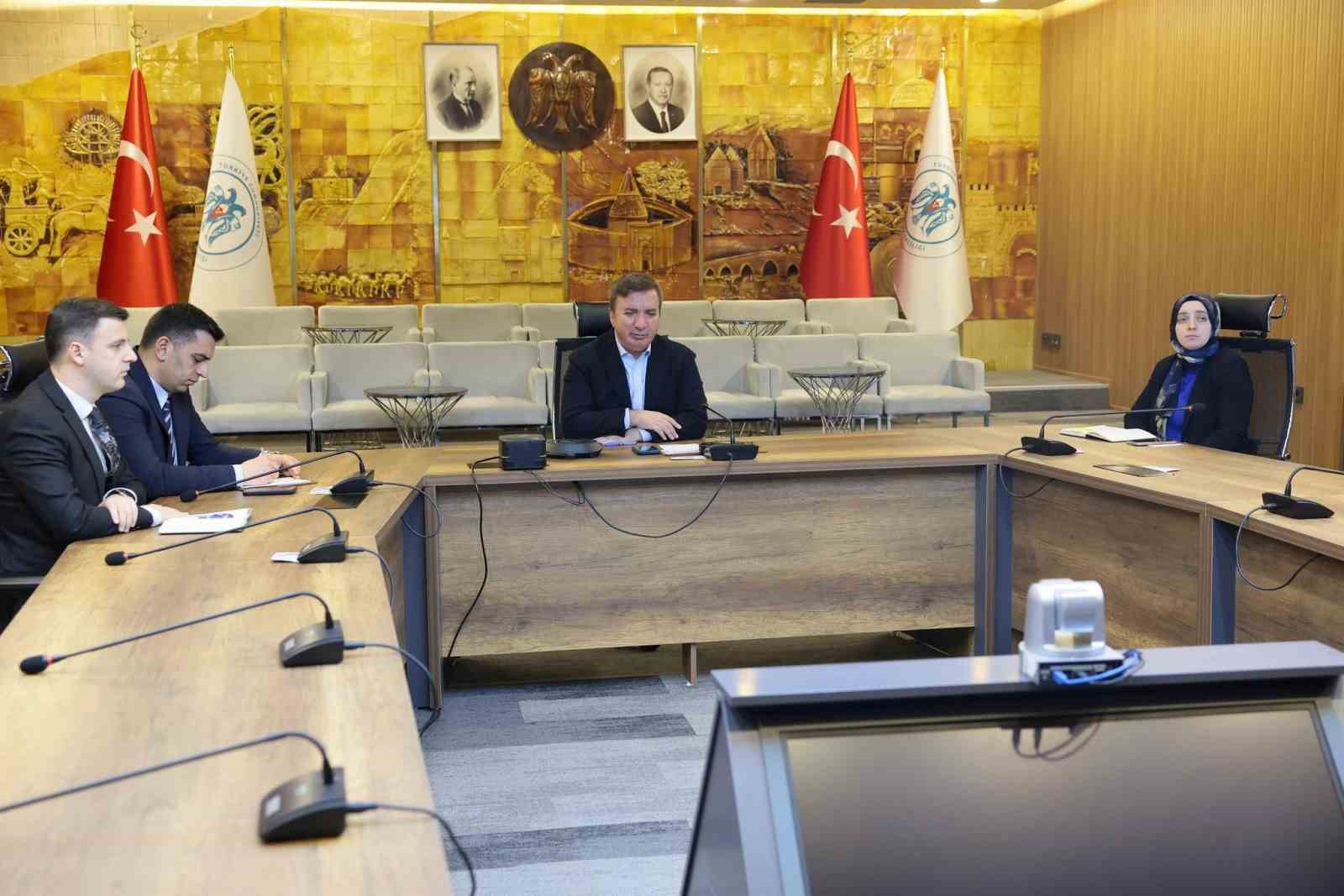 Vali Aydoğdu Başkanlığında koordinasyon toplantısı düzenlendi
