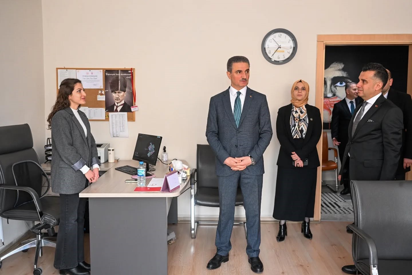 Vali Baruş, brifing aldı
Vali Baruş, brifing aldı