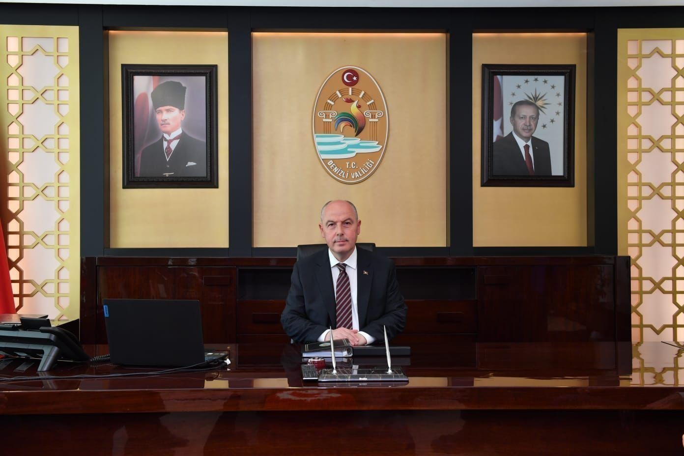 Vali Coşkun Denizli’ye veda etti
