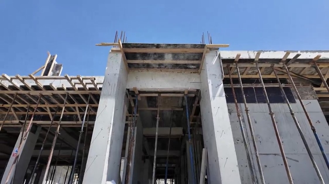 Vali Masatlı Belen’de okul inşaatını inceledi
