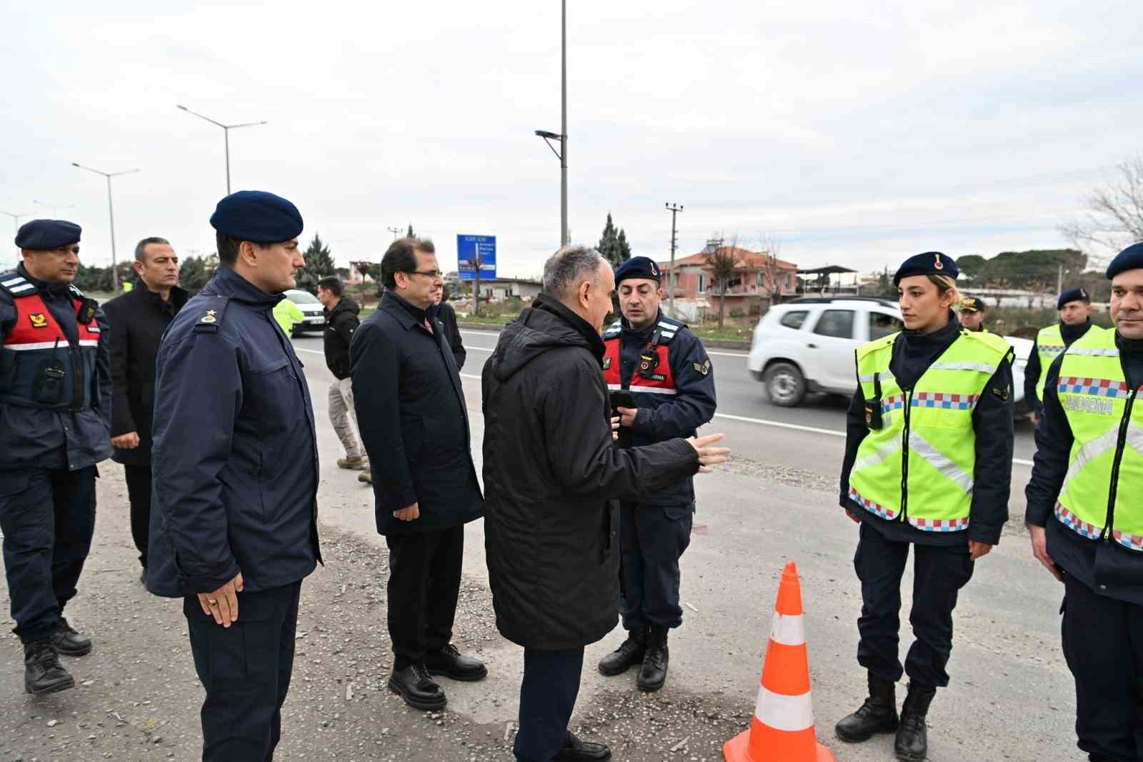 Vali Özkan’dan Salihli’de yılbaşı güvenlik denetimi
