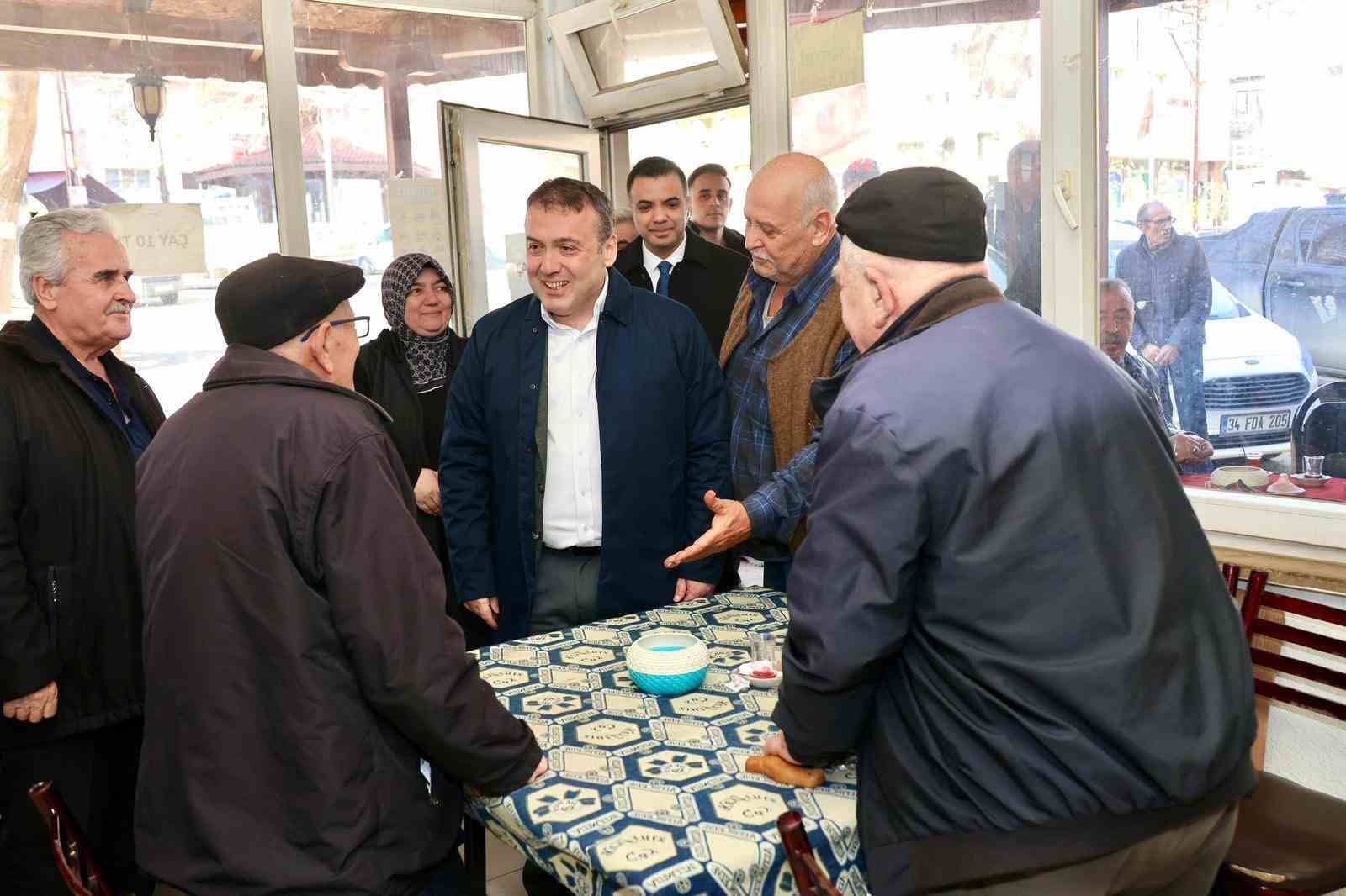 Vali Sözer İnhisar ’da esnaf ve vatandaşlarla buluştu
