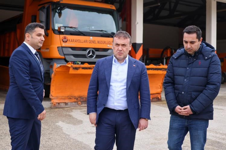 Vali Sözer’den karayollarına kış mesajı
