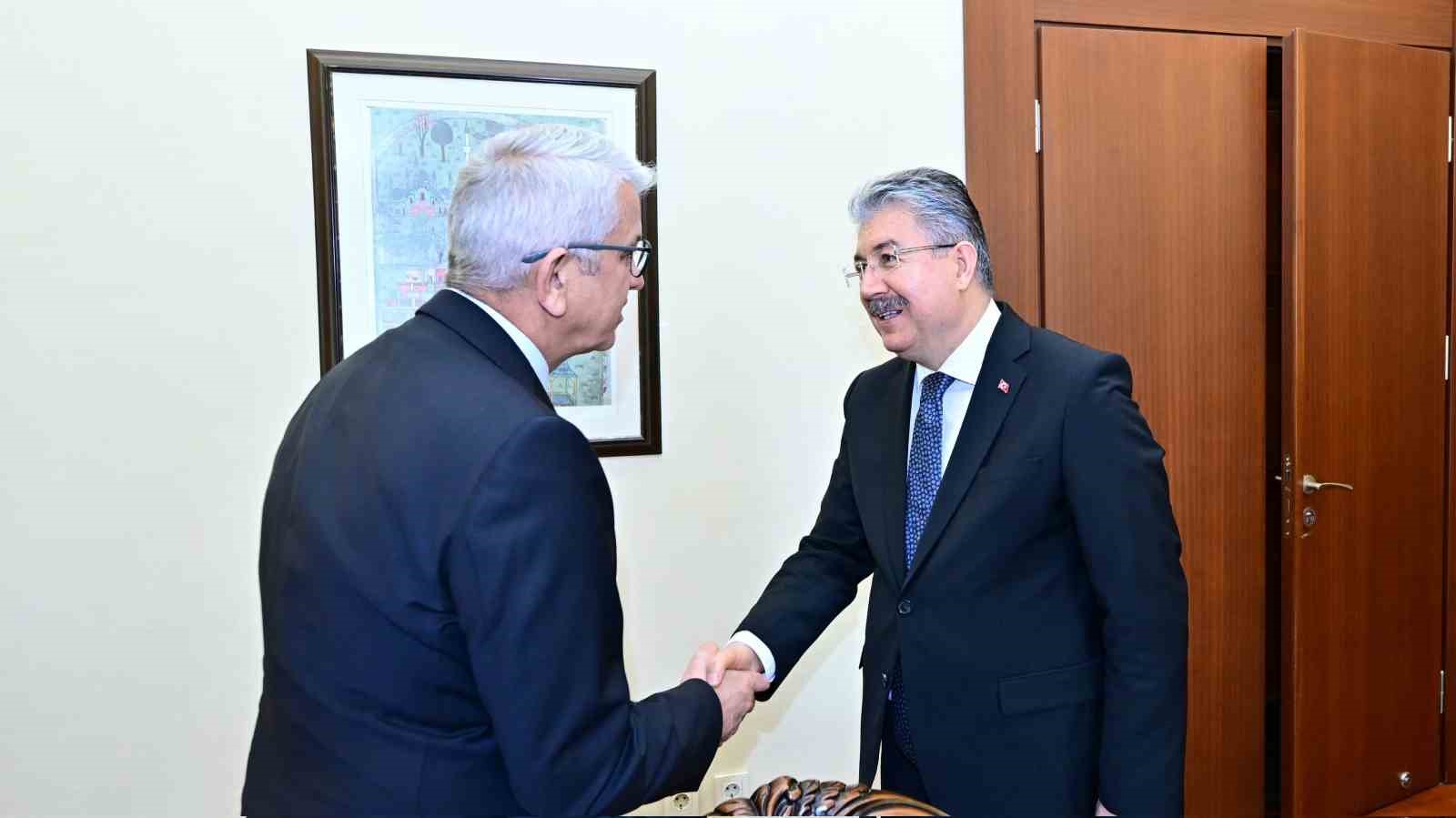 Vali Yılmaz’a ’26 Ocak Dünya Gümrük Günü’ ziyareti
