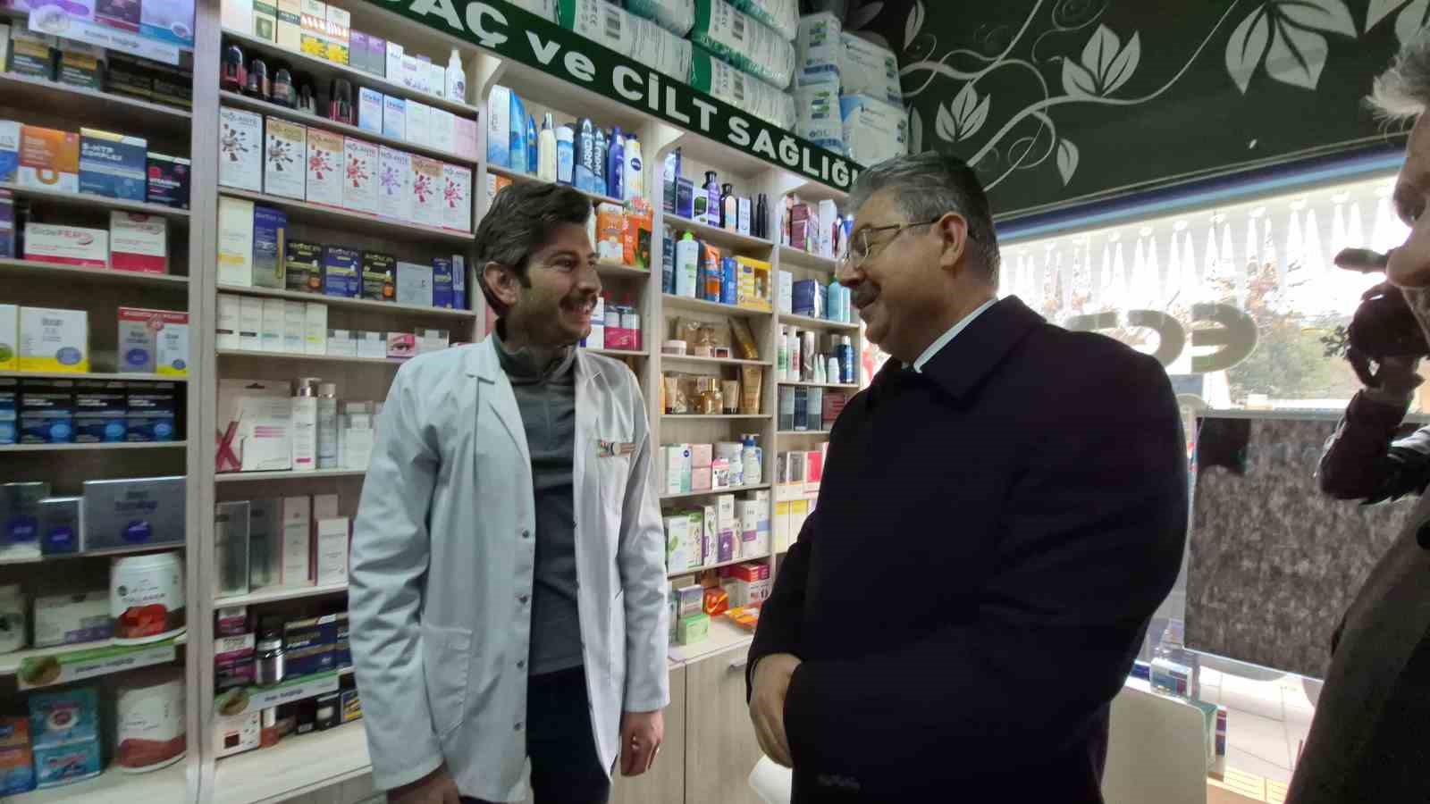 Vali Yılmaz’dan esnaf ziyareti
