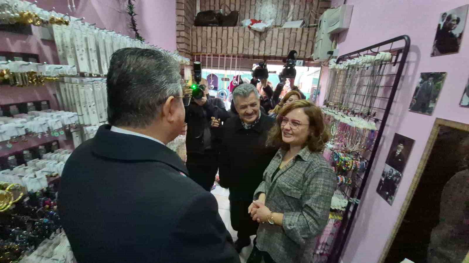 Vali Yılmaz’dan esnaf ziyareti
