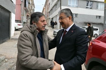 Vali Yılmaz’ın ilk ziyareti şehit ailesine oldu
