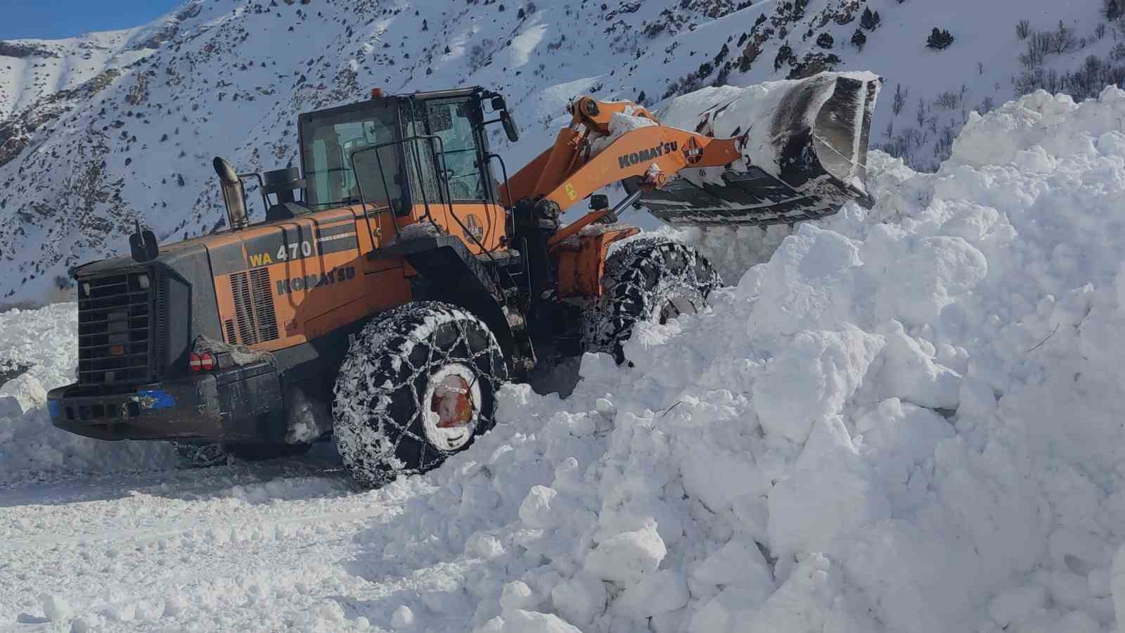 Van-Çatak yolu kontrollü olarak ulaşıma açıldı

