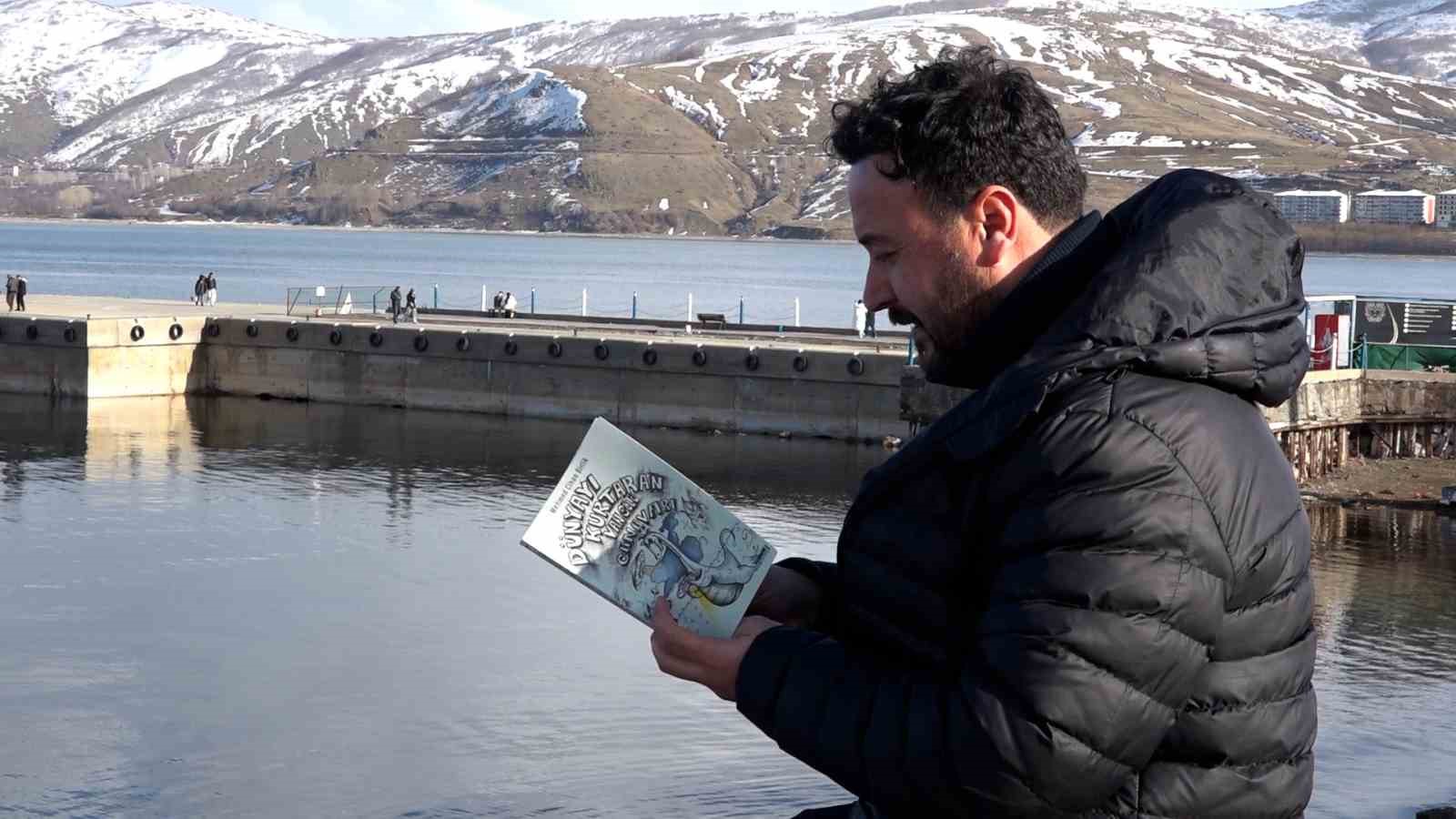 Van Gölü canavarı efsanesi bilim kurgu romanına konu oldu
