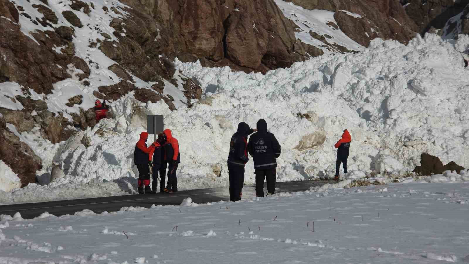 Van-Hakkari kara yolunda çığ sonrası çalışmalar sürüyor
Van-Hakkari kara yolunda çığ sonrası çalışmalar sürüyor