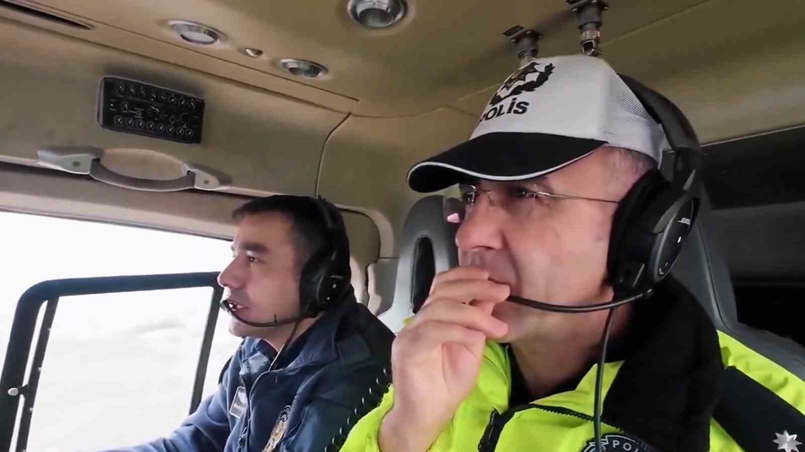 Van polisinden hava destekli nefes kesen operasyon
