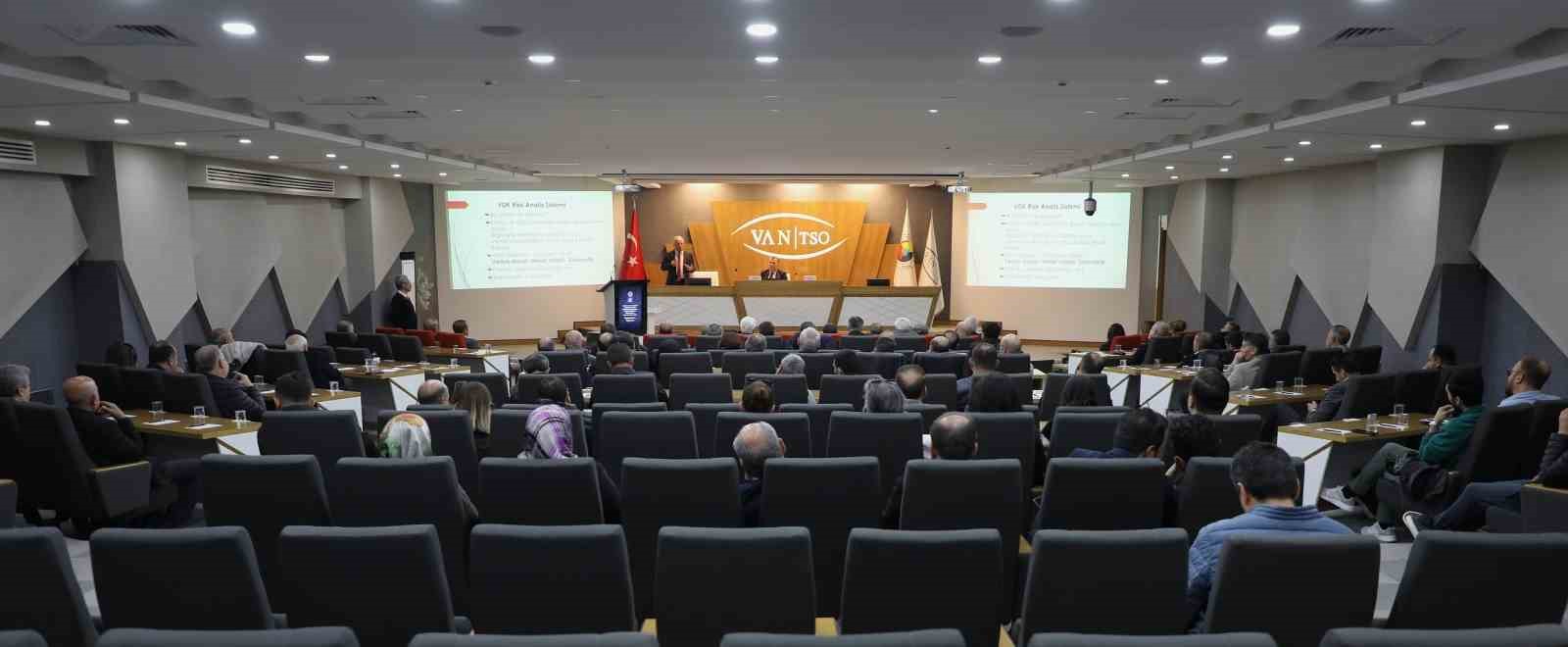 Van TSO’da "Gözetim ve Analiz Programı" toplantısı düzenlendi
