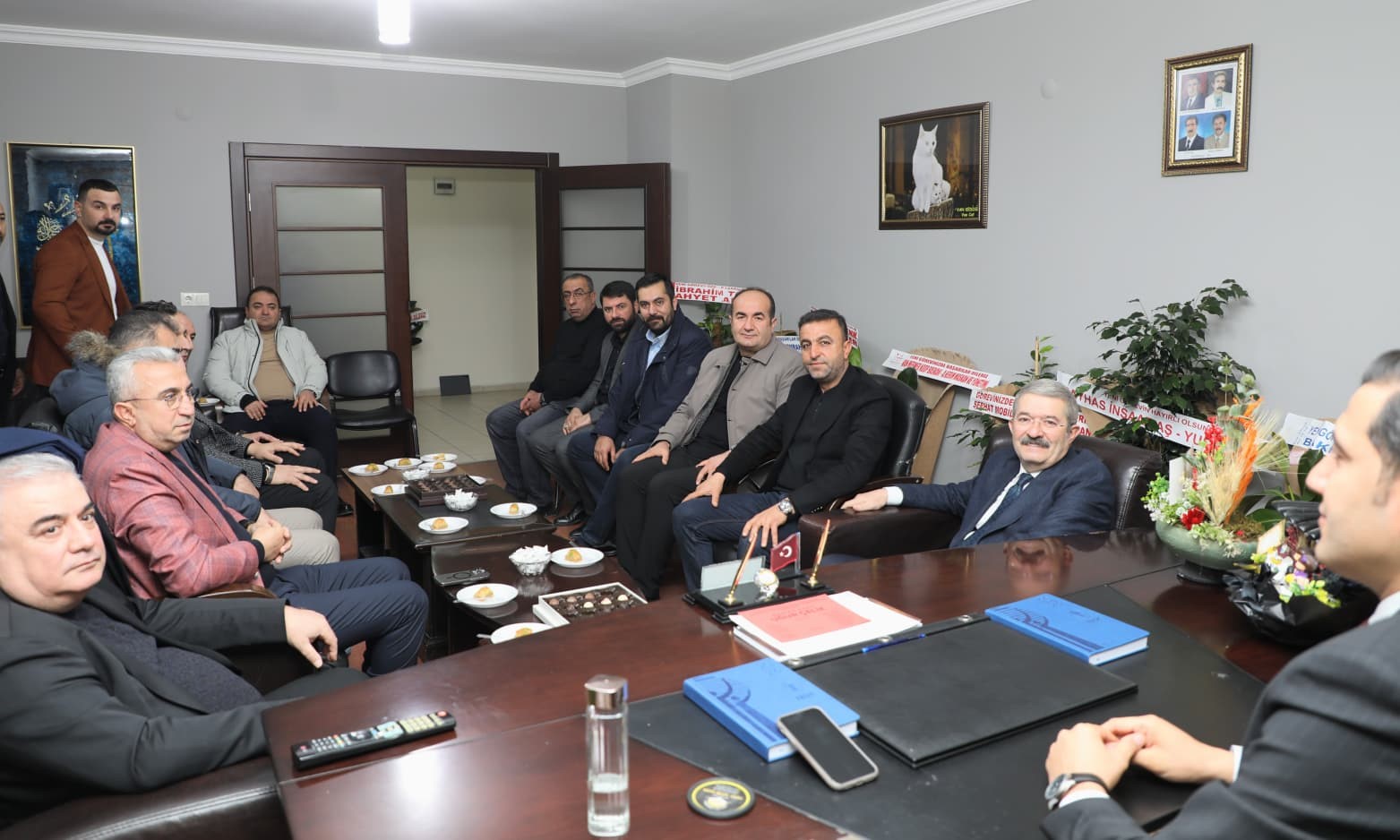 Van TSO’dan oda başkanlarına hayırlı olsun ziyareti
