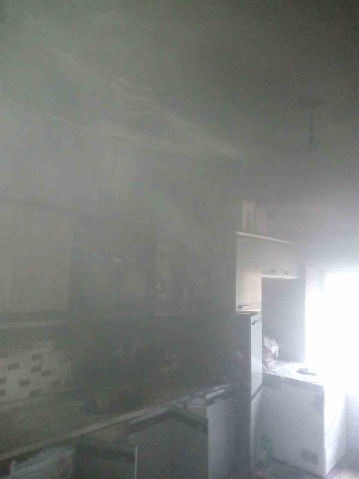 Van’da ev yangını
