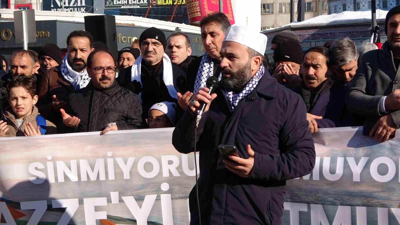 Van’da "Gazze’yi unutmayın" çağrısı yapıldı
