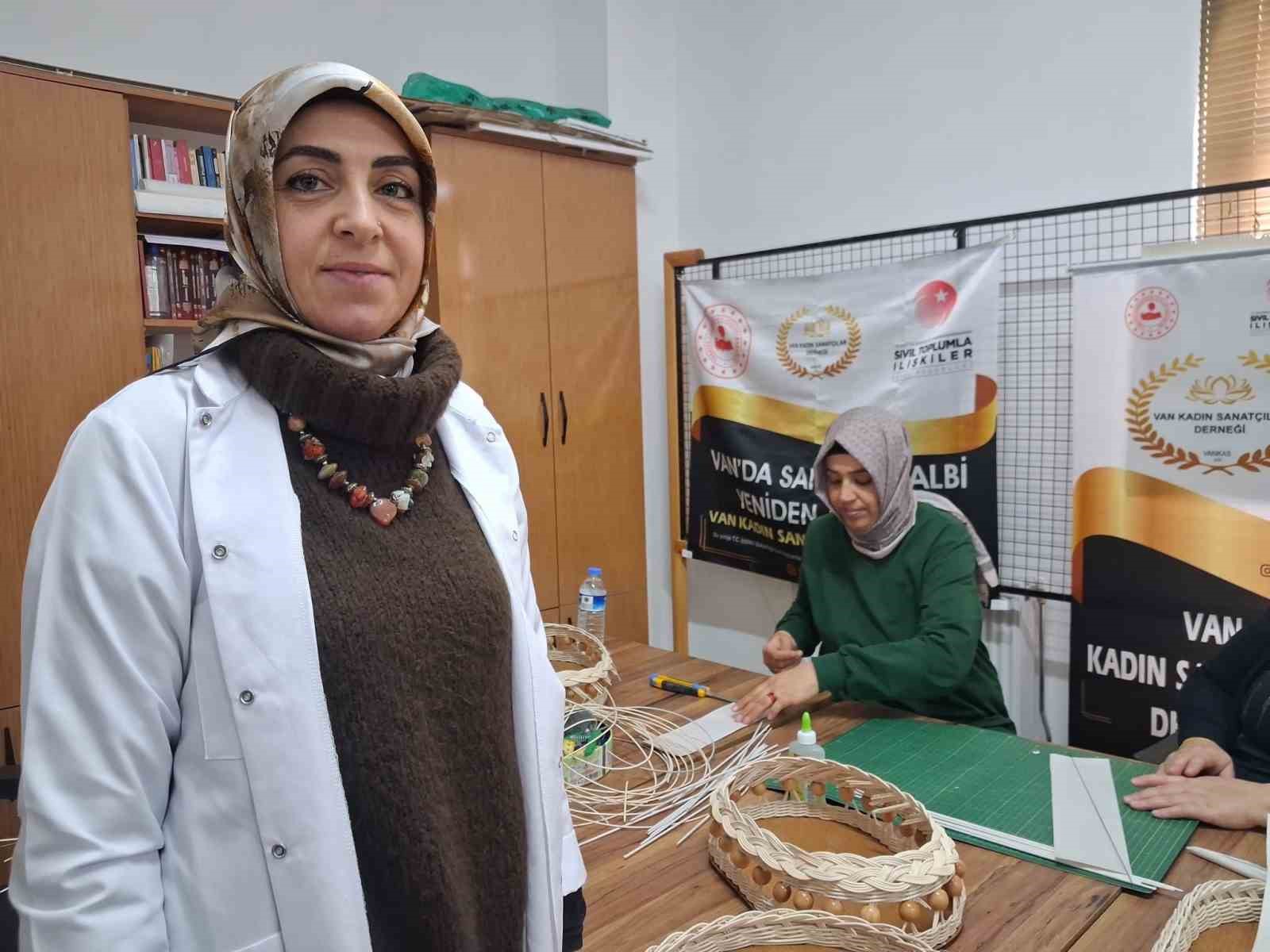 Van’da kadın emeği sanata ve ekonomiye katkı sağlıyor
