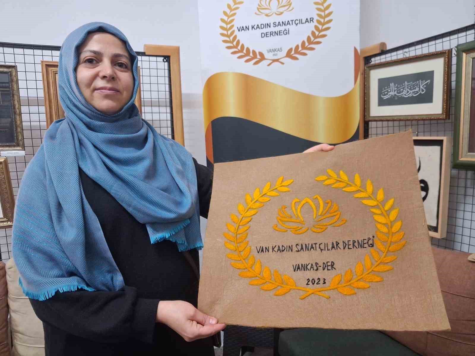 Van’da kadın emeği sanata ve ekonomiye katkı sağlıyor
