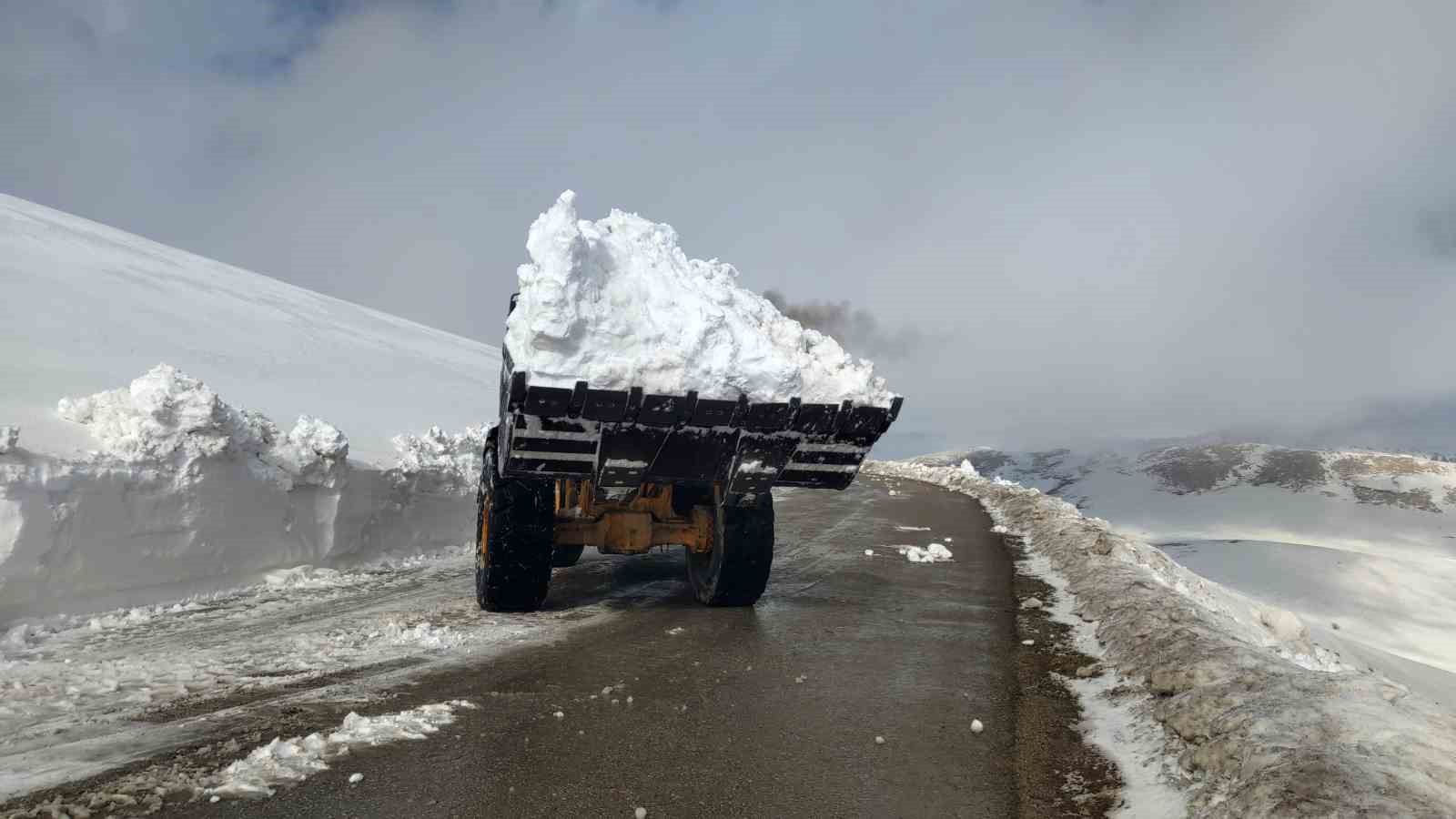 Van’da kar nedeniyle kapanan 67 yerleşim yerinin yolu açılıyor
