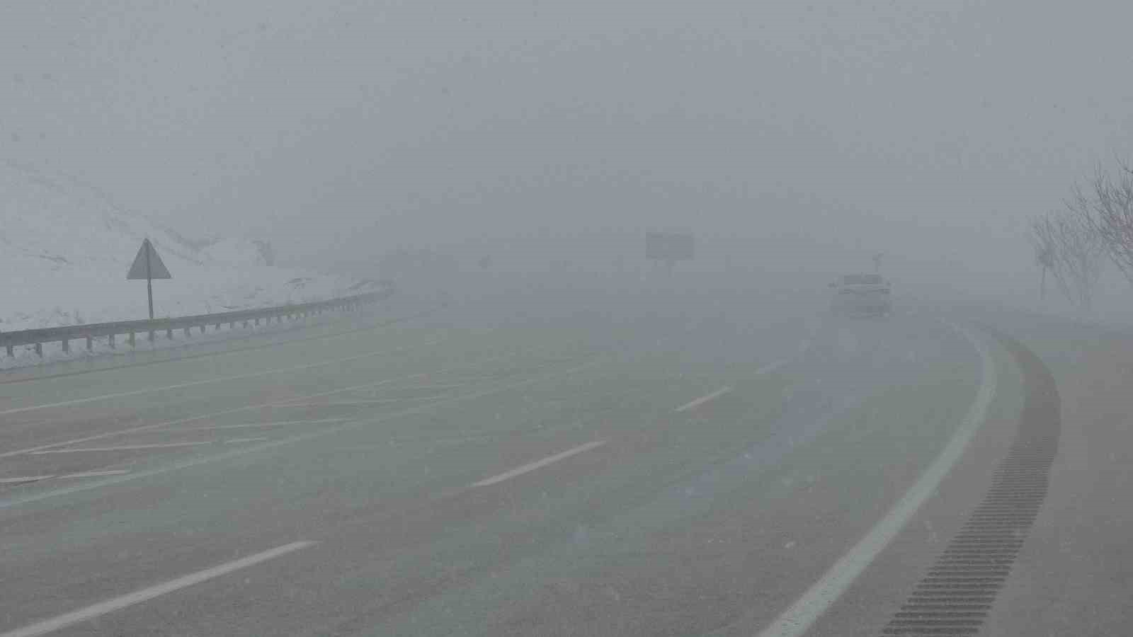 Van’da kar yağışı ve sis etkili oluyor
