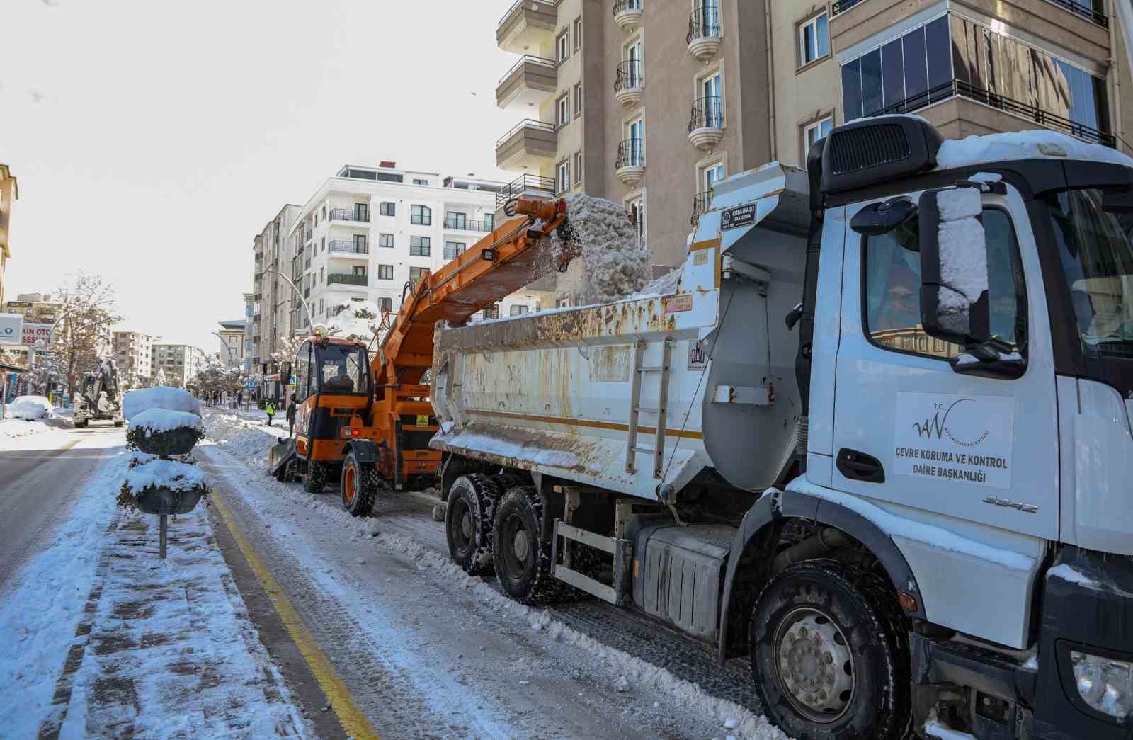Van’da kardan dolayı kapanan 569 yolun 506’sı açıldı
