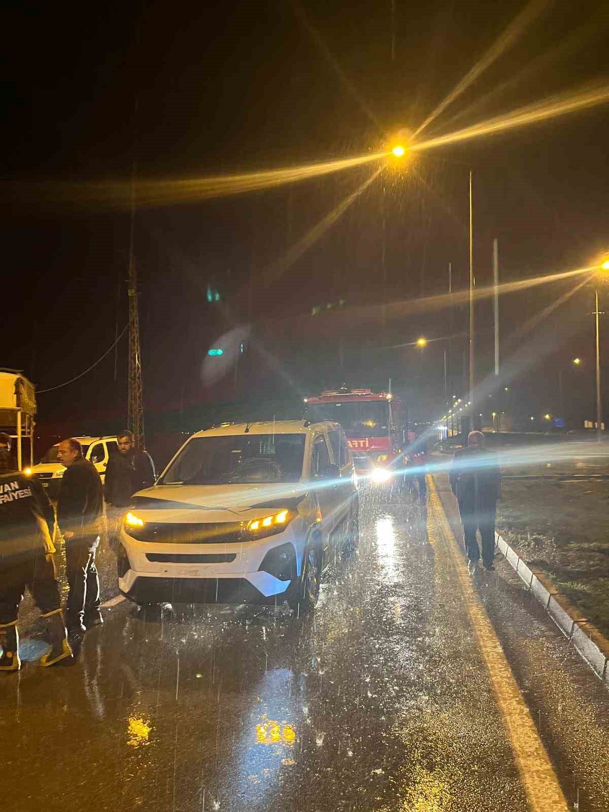 Van’da trafik kazası: 1 yaralı

