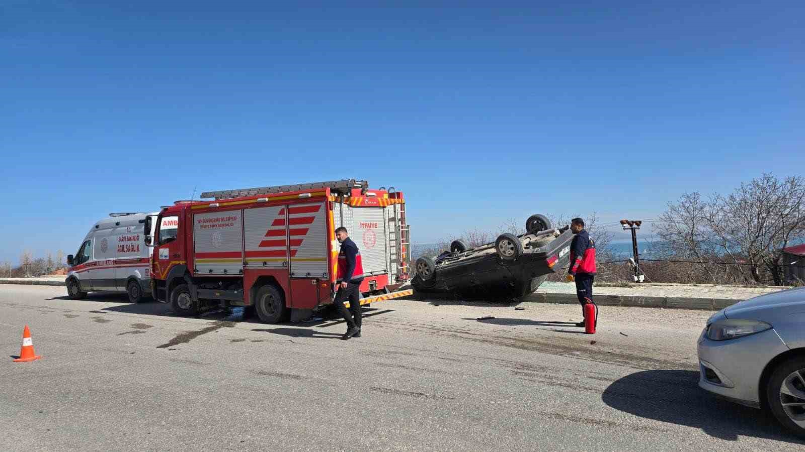Van’da trafik kazası: 2 yaralı
