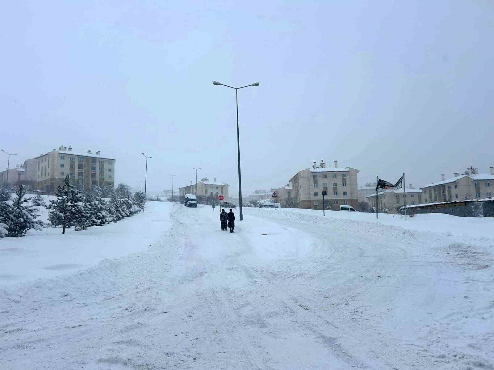 Van’da yoğun kar yağışı: 287 yerleşim yerine ulaşım sağlanamıyor
