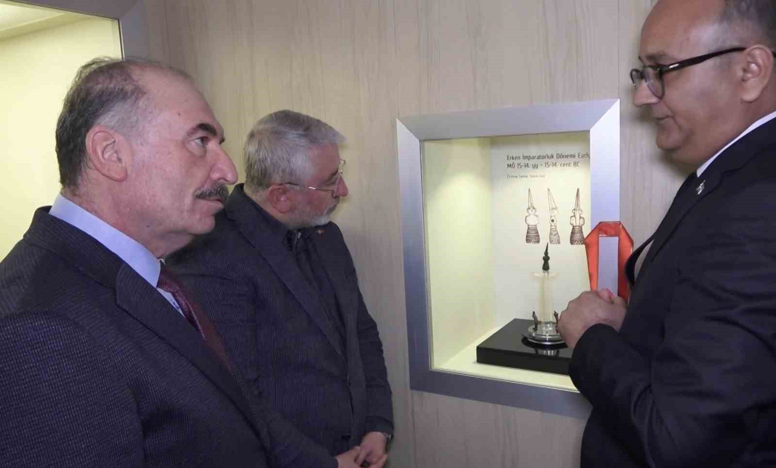 Vatandaş bulmuştu, Hititler’in en küçük boyutlu "Fırtına Tanrısı" heykelciği ilk kez sergileniyor
