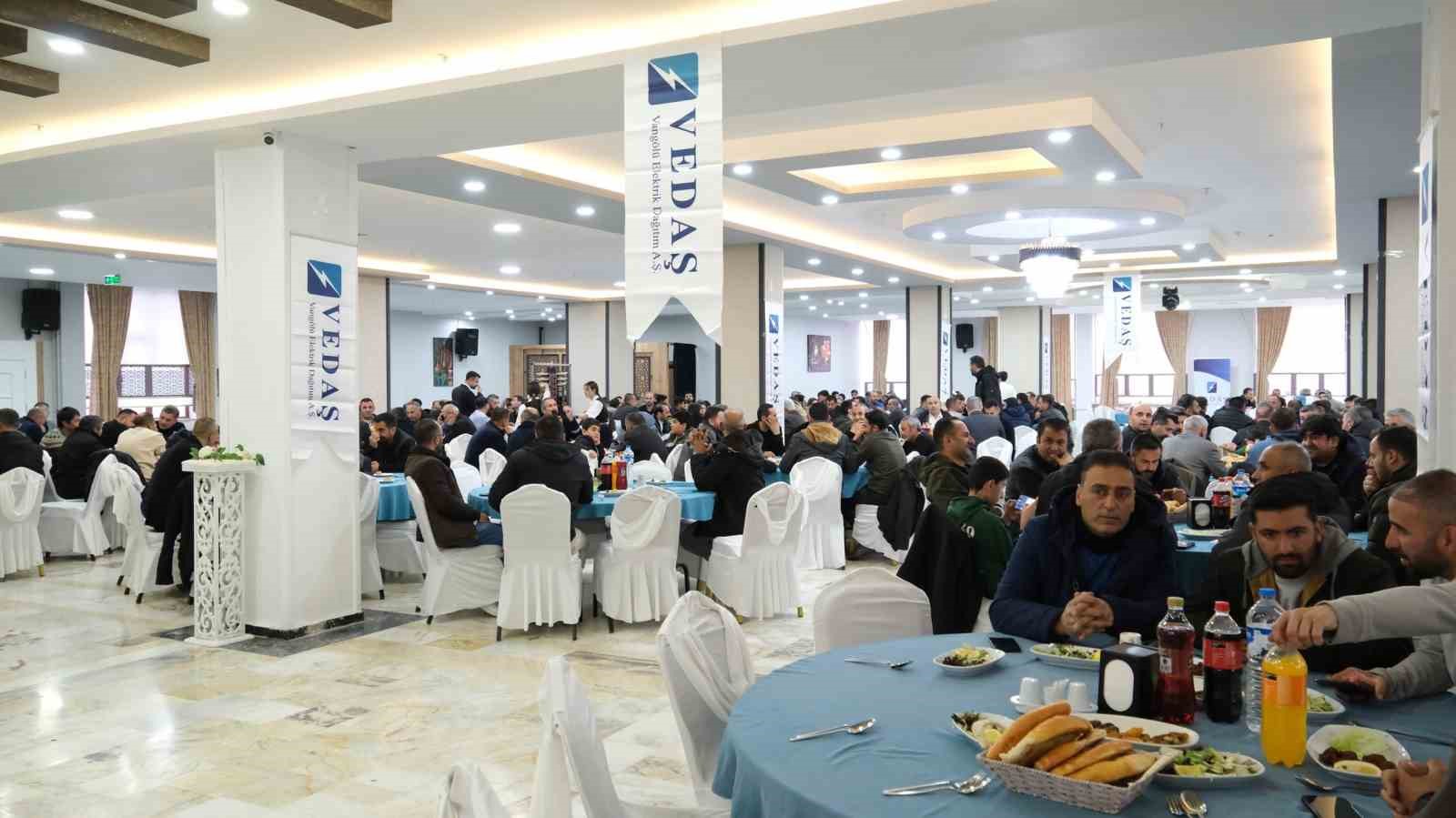 VEDAŞ, çalışanlarıyla iftar sofrasında buluştu
