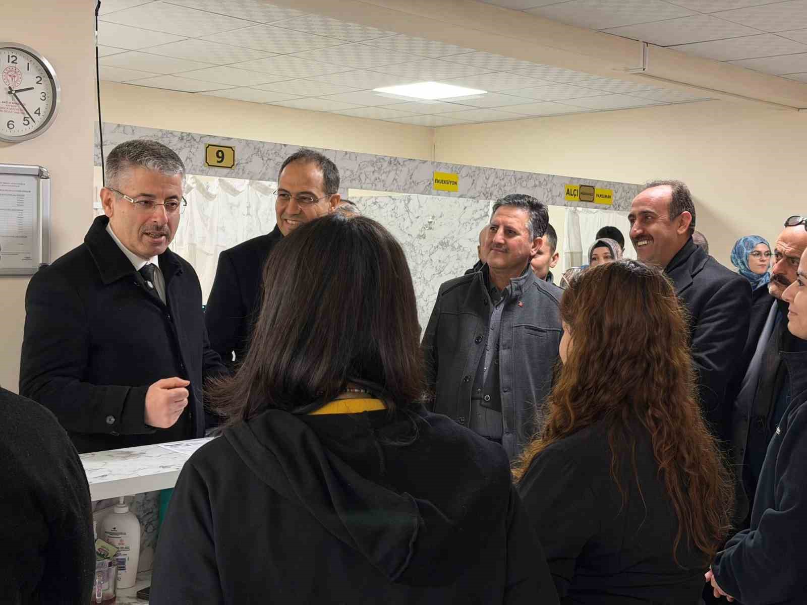 Vekil Çopuroğlu, İncesu’daki sağlık hizmetlerini inceledi
