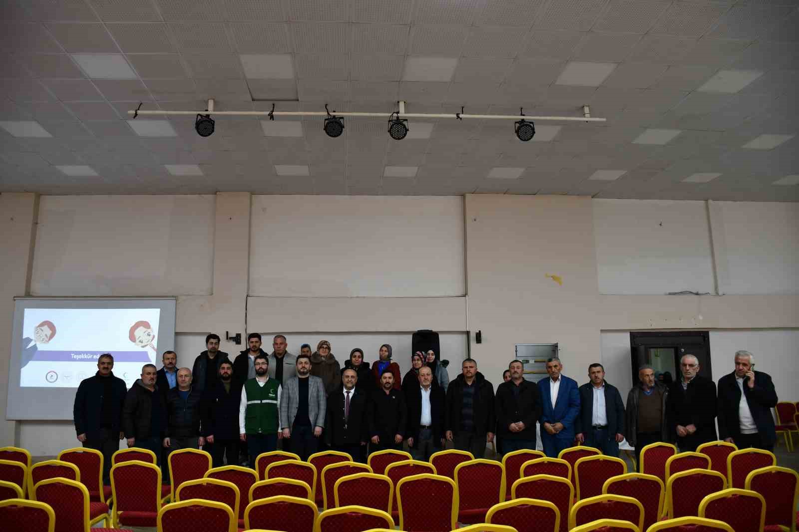 Vezirköprü’de bağımlılığa karşı farkındalık semineri
