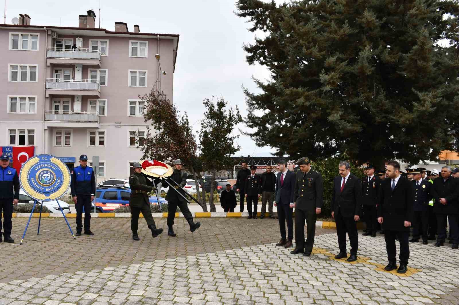 Vezirköprü’de Çanakkale Zaferi töreni
