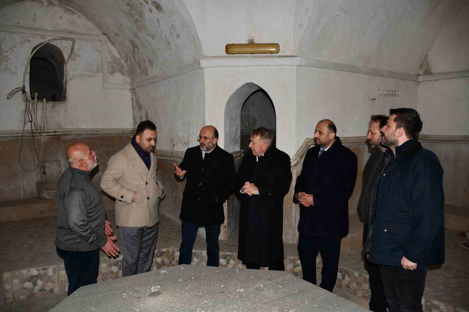 Vezirköprü’de tarihi yapılar restore ediliyor
