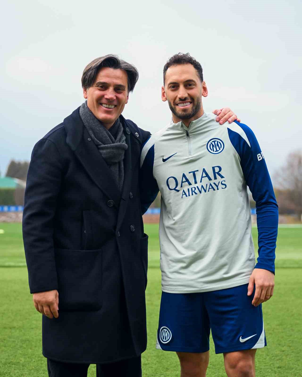 Vincenzo Montella, İtalyan ekibi Inter’in konuğu oldu
