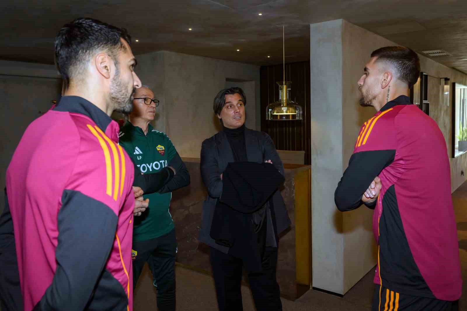 Vincenzo Montella’dan, Roma’ya ziyaret
