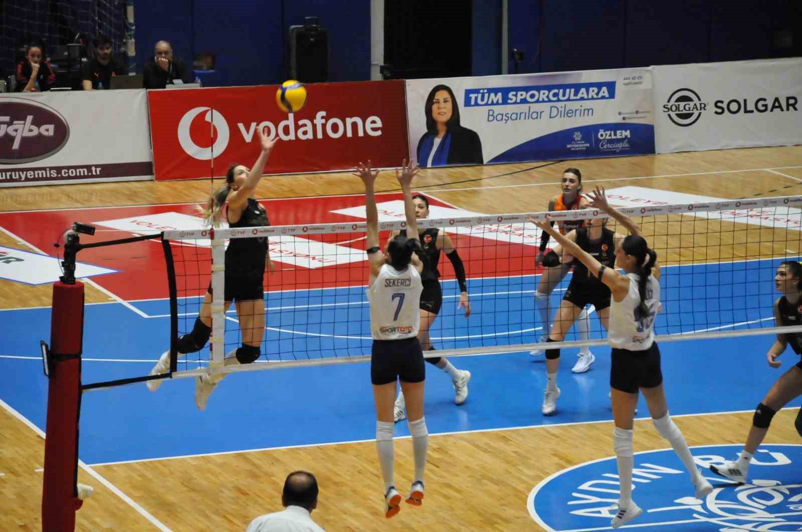 Vodafone Sultanlar Ligi: Aydın Büyükşehir Belediyespor: 0 - Galatasaray: 3
