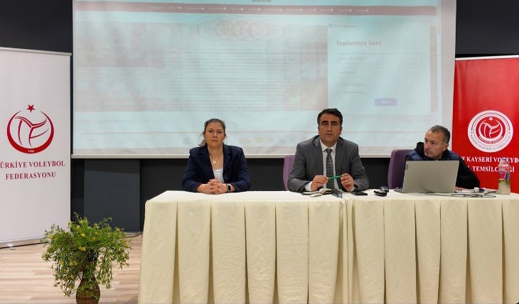 Voleybol Aylık Bilgilendirme Semineri yapıldı
