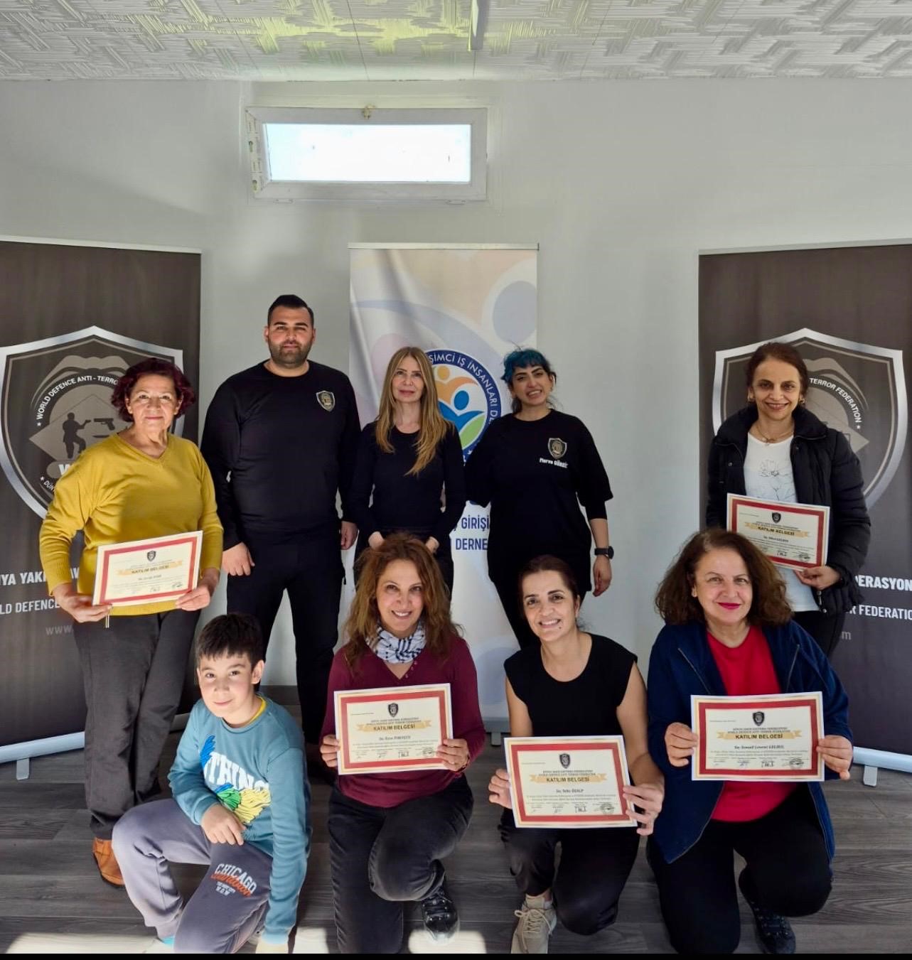 WDATF Dünya Yakın Savunma Federasyonu’ndan kadınlara şiddetsiz yakın savunma eğitimi
