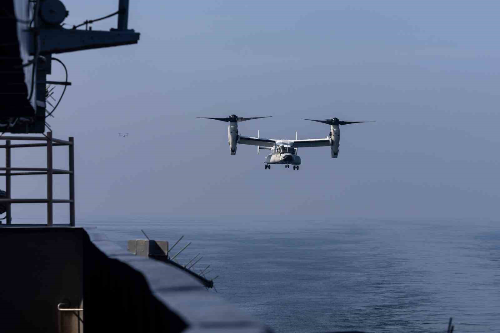 Witkoff’tan Umman Denizi’ndeki ABD uçak gemisine ziyaret
