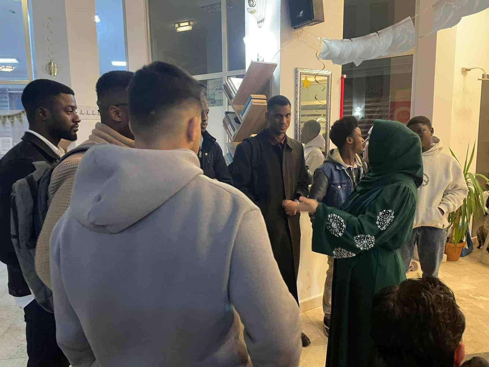 Yabancı uyruklu Müslüman öğrenciler için iftar programı düzenlendi
