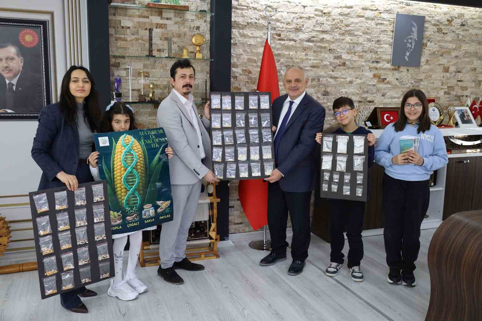 Yahyalı’da "Ata Tohumu" Projesine anlamlı destek
