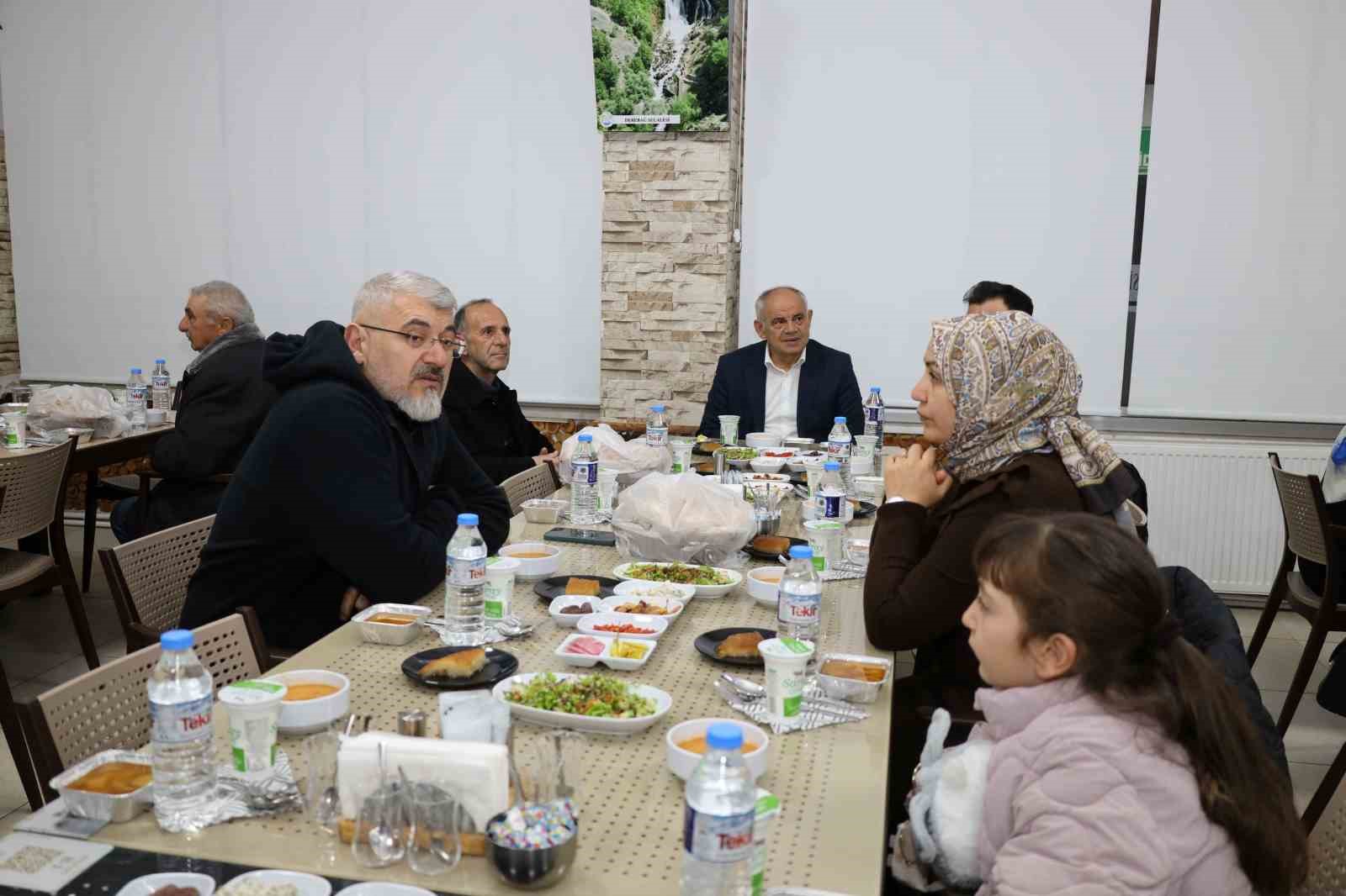 Yahyalı’da şehit aileleri ve gaziler onuruna iftar
