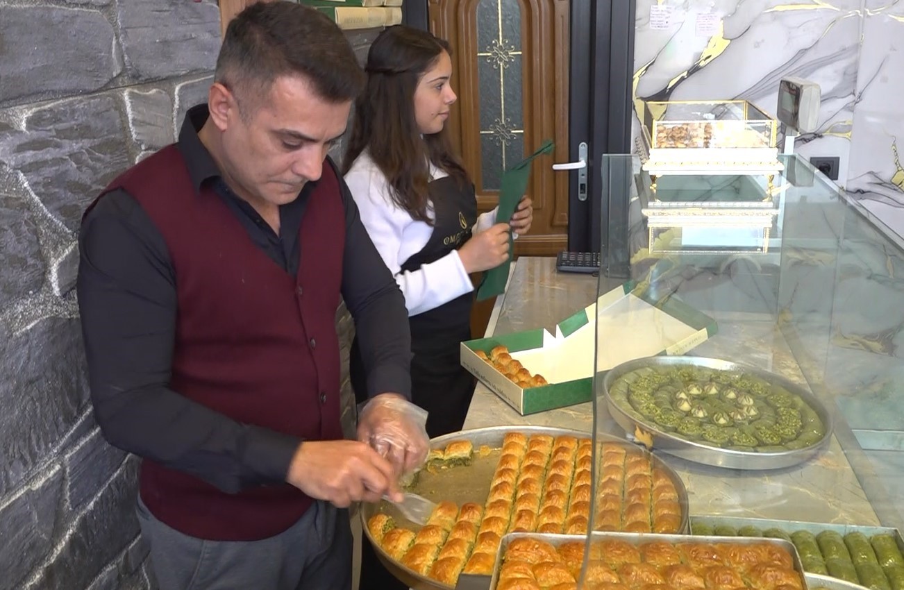 Yaklaşan Ramazan ayı öncesi baklava talepleri arttı
