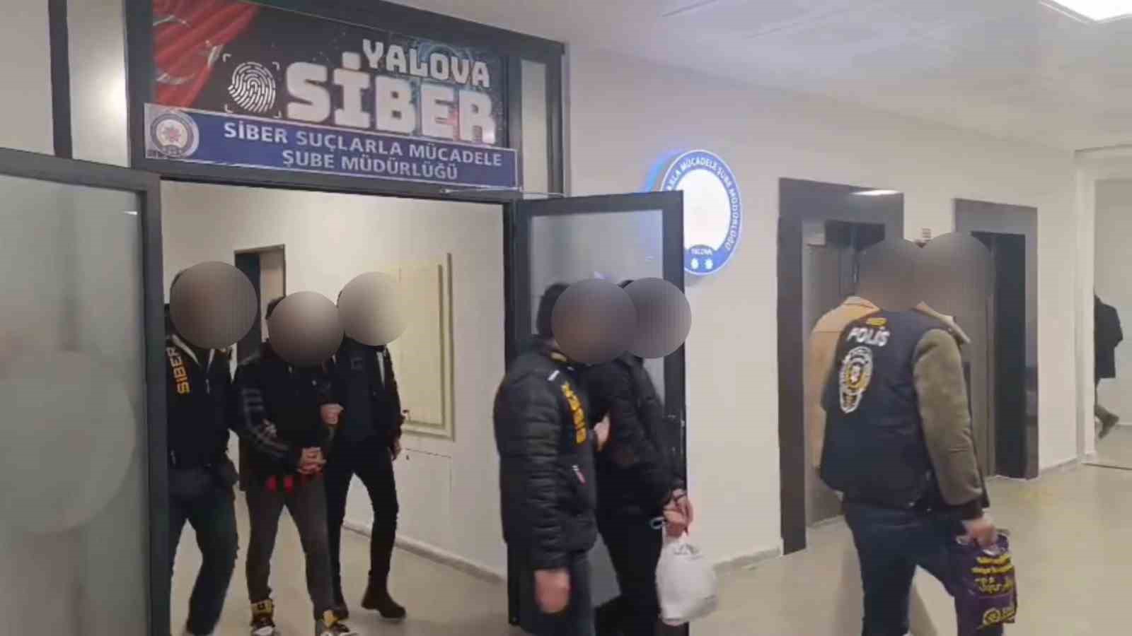 Yalova merkezli 6 ilde dolandırıcılık operasyonunda 5 tutuklama
