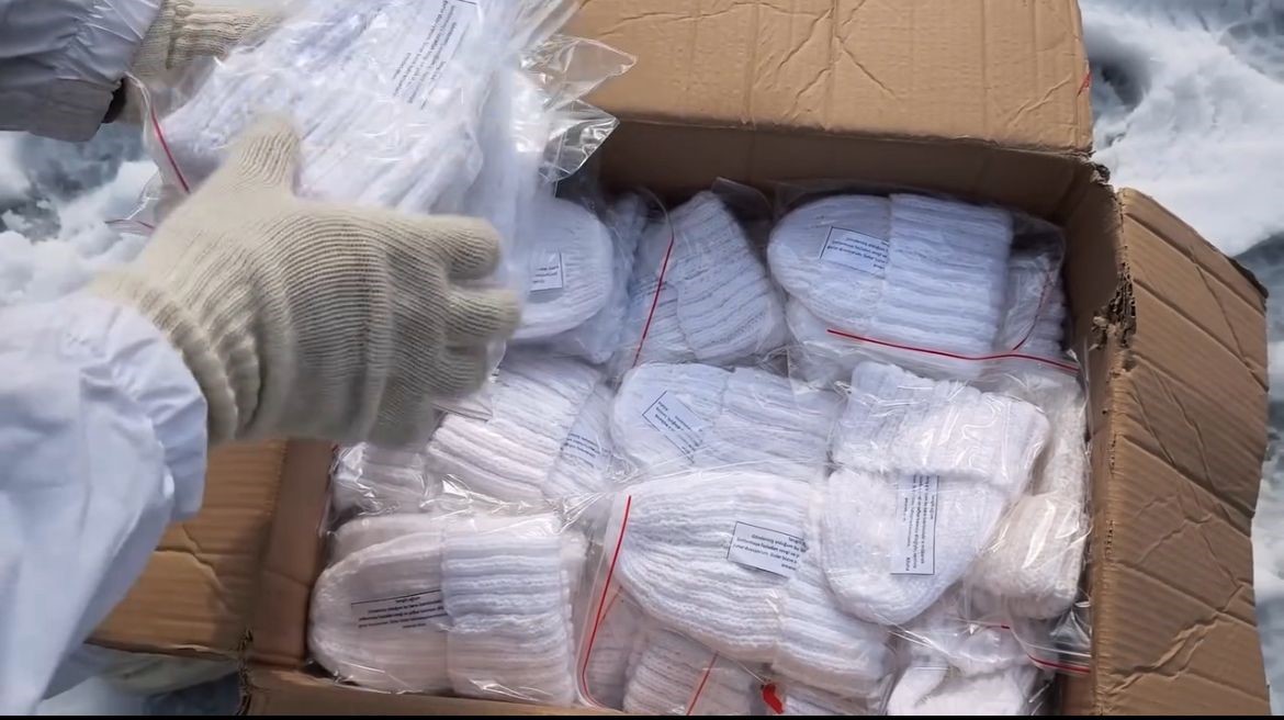 Yalova’da örülen 400 bere Siirt’teki komandolara ulaştırıldı
